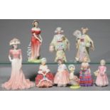 A PAIR OF CONTINENTAL BISCUIT PORCELAIN ORIENTAL NODDING FIGURES, C1880, 18MM H, FIVE ROYAL