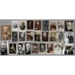 PHOTOGRAPHY.   A COLLECTION OF PORTRAIT PHOTOGRAPHS AND POSTCARDS INCLUDING PRESS PHOTOGRAPHY, EARLY