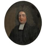 ENGLISH SCHOOL, MID 18TH C - PORTRAIT OF THE REVEREND GEORGE MASO,N MA RECTOR OF ORDSALL