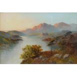 FRANCIS E JAMIESON (1895-1950) - SUNRISE IN THE HIGHLANDS; SUNSET IN THE HIGHLANDS, A PAIR, BOTH