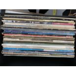 A CASE OF VINTAGE VINYL LP RECORDS Condition report unavailable