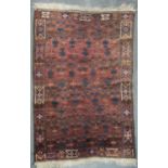 A BALUCH RUG, 140 X 80CM