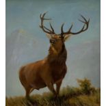 AFTER SIR EDWIN HENRY LANDSEER, RA (1802-1873) - THE MONARCH OF THE GLEN, SIGNED WITH INITIALS RC,