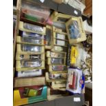 A COLLECTION OF BOXED MATCHBOX DIECAST MODELS OF YESTERYEAR, INCLUDING WOOD GRAIN BOXED EXAMPLES AND
