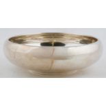 A NORTH AMERICAN SILVER BOWL,  17CM DIA, BY BIRKS, LATE 20TH C,  5OZS 15DWTS Good condition, no