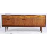 A TEAK SIDEBOARD, 1970S, 73CM H; 39 X 183CM Condition report Good unrestored condition with some
