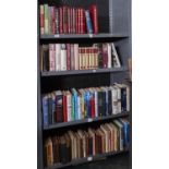 FOUR SHELVES OF BOOKS, TO INCLUDE FOLIO SOCIETY, 12 TITLES, SLIP CASES, HISTORY AND BIOGRAPHY