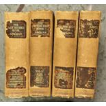 KIRKMAN, (F. B), EDITOR - THE BRITISH BIRD BOOK, FOUR VOLUMES, LARGE 4TO, COLOUR PLATES WITH