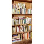 FOUR SHELVES OF BOOKS, MISCELLANEOUS GENERAL SHELF STOCK Condition report