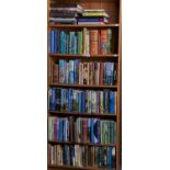 SIX SHELVES OF BOOKS, MISCELLANEOUS SHELF STOCK, TO INCLUDE BRITISH HISTORY, THE LAKE DISTRICT AND