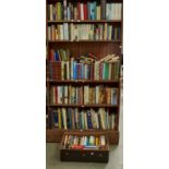 FIVE SHELVES OF BOOKS, MISCELLANEOUS GENERAL SHELF STOCK, INCLUDING PAPERBACK BOOKS Condition