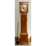 A WALNUT EIGHT DAY LONGCASE CLOCK, ECCLES BIDEFORD, LATE 20TH C, IN ENGLISH MID 18TH C STYLE WITH