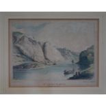 AFTER GEORGE HOLMES - VIEWS OF CLIFTON BRISTOL, A SET OF SIX, LITHOGRAPHS, PRINTED LATER,  HAND