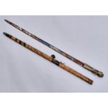 AN ENGLISH BLUED AND GILT SWORD BLADE, C1800, BLADE 71.5CM Condition reportBlade rusty. The