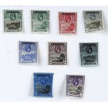 ASCENSION 1922-37 selection with mint 1922 1/2d to 3/- plus additional 1/2d (2, inc. one used &