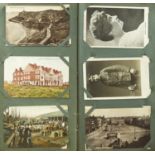 ONE ALBUM OF POSTCARDS, UK, MAINLY EARLY 20TH C, LOCAL INTEREST TO INCLUDE NOTTINGHAM, MARKET