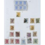 HONG KONG1877-98 The mint & used selection inc. unused 1880 (no gum) CC wmk. 5c blue (SG 29 - £800),