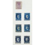 CEYLON 1857-1949 The mint and used collection inc. used 1857 1d (4) and 2d. 1861 64 1d (3), 5d (