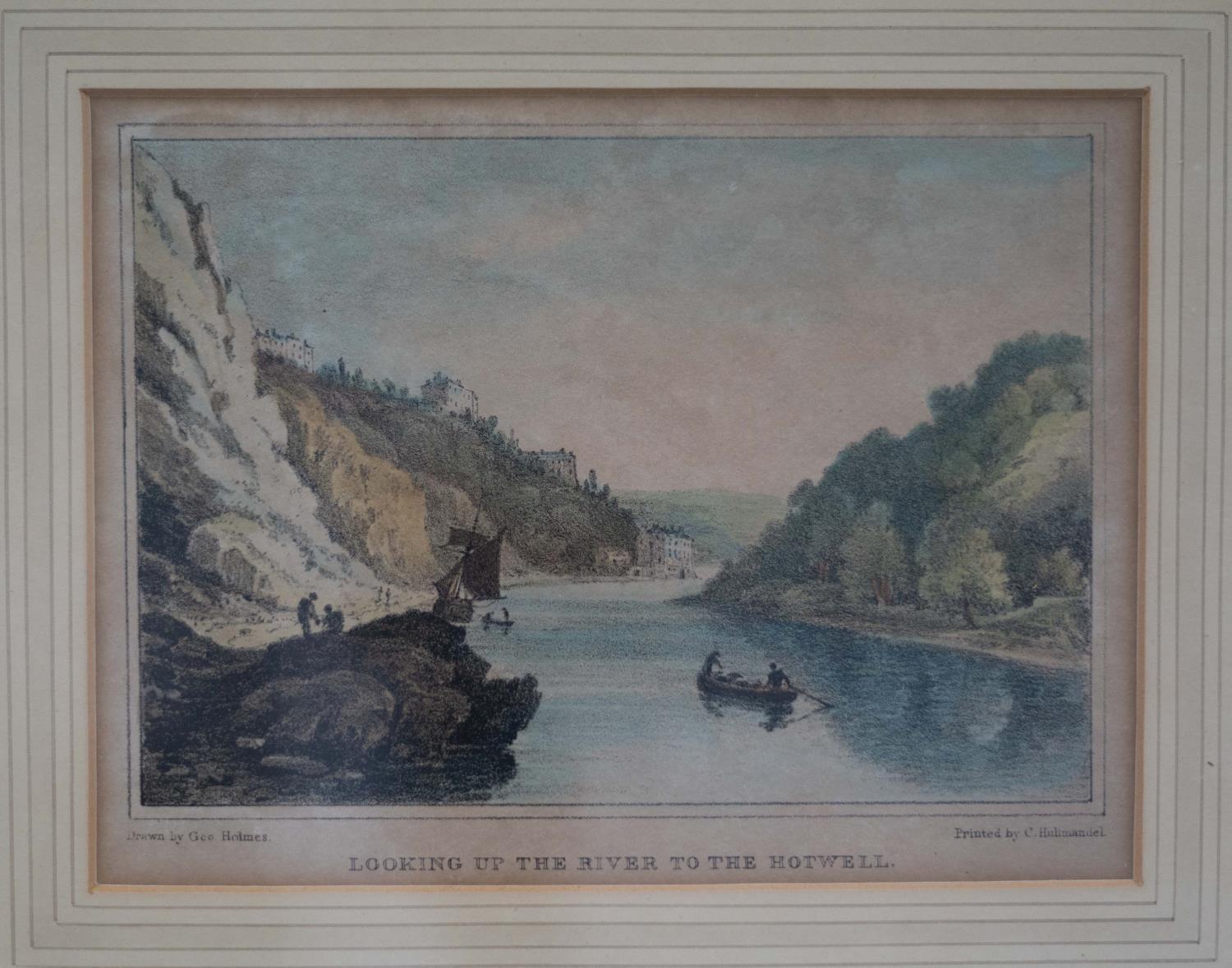 AFTER GEORGE HOLMES - VIEWS OF CLIFTON BRISTOL, A SET OF SIX, LITHOGRAPHS, PRINTED LATER,  HAND - Image 12 of 12