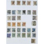 HONG KONG: 1863-71 The used group with some shades comprising 2c (5), 4c (8), 6c (3), 8c (4), 12c (