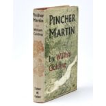 GOLDING, WILLIAM - PINCHER MARTIN, FIRST EDITION, PRESENTATION COPY SIGNED ON THE FFE "FOR ANDREW