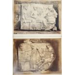 19TH CENTURY PHOTOGRAPHY. AN ALBUM OF MOUNTED PHOTOGRAPHS (ALBUMEN PRINTS) OF CLASSICAL AND