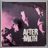 Vintage vinyl record. The Rolling Stones, After-Math, mono, red, LK4786