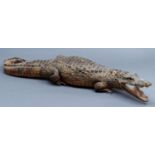 Vintage Taxidermy. Alligator, circa early 20th c, 117cm l Slightly defective but not significantly