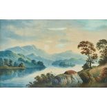 William Langley (fl. late 19th c) - Loch Lomond, signed and dated 1893, inscribed verso,