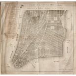 William Strickland - New Plan of the City [of Philadelphia] and it's environs taken from an actual