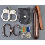 Police interest. Defence Medal and Police Long Service and Good Conduct Medal, Ch Inspr John H
