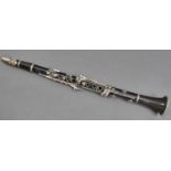 A Selmer ebonised Student Console clarinet, cased Apparently good condition