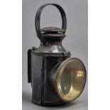 Railwayana. A Rippingilles, Birmingham, LMS  tinplate railway lantern, No. l70949, c1944,