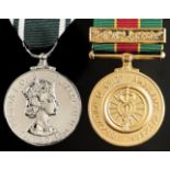 Ambulance Service (Emergency Duties) Long Service and Good conduct Medal P M Halligey and