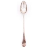 A George III silver gravy spoon, Old English pattern, by Thomas Wallis, London 1809, 4ozs Good