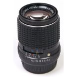 An SMC Pentax-M 135mm F3.5 lens, original box In apparently working order, good condition