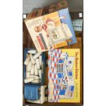 Vintage toys, including the Tudor Rose automatic dish washer, boxed, Kiddicraft building beakers,