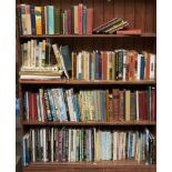 Four shelves of miscellaneous books