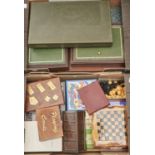 Games and Puzzles. A collection of Parlour and other similar games, including tiddlywinks, chess,