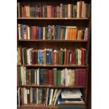 Five shelves of miscellaneous books
