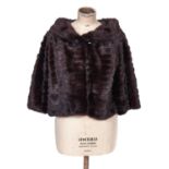 Fur. A mink cocktail jacket, by Jenners of Edinburgh and a mink stole (2)