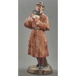 A Royal Doulton bone china figure of The Detective, c1976, 23cm h, printed mark Good condition