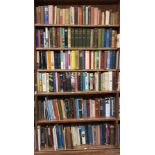 Six shelves of miscellaneous books