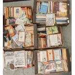 Miscellaneous paperback books, magazines and ordnance survey maps