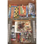 Miscellaneous jigsaw puzzles, board games, toy cars, etc