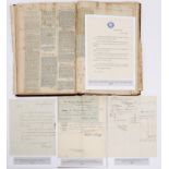 South African interest. The album of Frederick Arthur Robinson of commercial letters, bill heads,