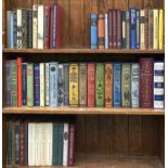 A collection of Folio Society books, mostly slip cased, approximately 60