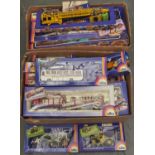 Miscellaneous Fiku diecast toys, various commercial and other vehicles, including buses, boxed