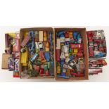 Miscellaneous die cast Dinky, Matchbox and other toys, principally cars and commercial vehicles,