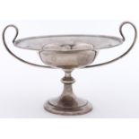 A George V silver fruit stand, 15cm h, Sheffield 1927, 12ozs 8dwts